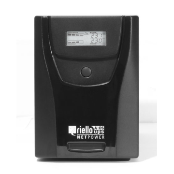 SAI RIELLO NETPOWER 2000 USB & SERIE DISPLAY Riello - 1