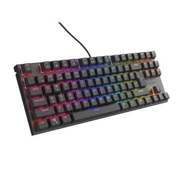 TECLADO GAMING GENESIS THOR 303 TKL RGB NEG MECANIC SWITCH PEACH SILEN HOT SWAP Genesis - 1