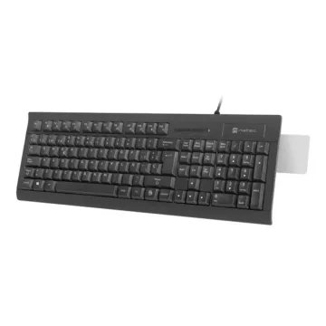 TECLADO NATEC MORAY CON LECTOR DE TARJETAS INTELIGENTES 105 TECLAS NATEC - 1