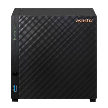 NAS ASUSTOR TOWER 4 BAY QUAD-CORE 1.4GHZ 1GB 2.5GBE X1 USB3.2 Asustor - 1