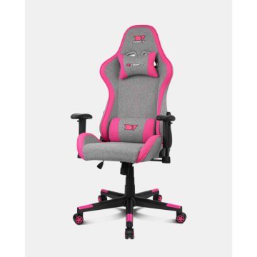 SILLA GAMING DRIFT DR90 PRO GRIS - ROSA DRIFT - 1