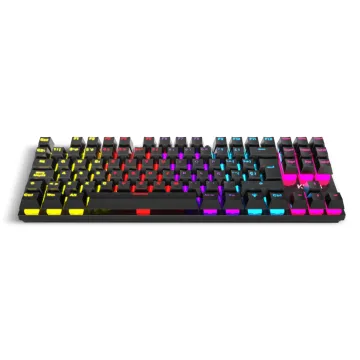 TECLADO GAMING KROM KASIC TKL RAINBOW KROM - 1