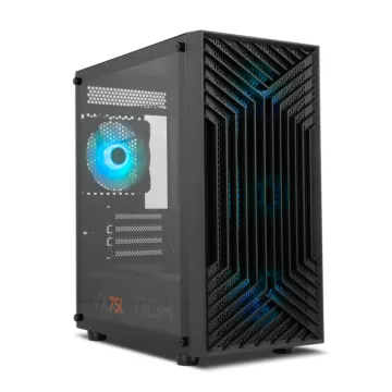 CAJA NOX INFINITY EPSILON RGB M-ATX CHASSIS MINITORRE NEGRO NOX - 1