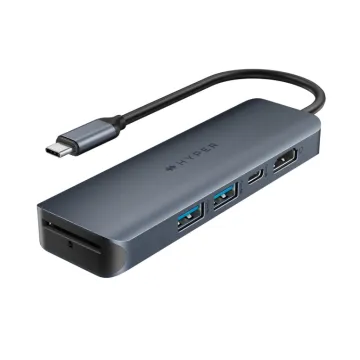 HYPER DRIVE ECOSMART GEN.2 UNIVERSAL USB-C® 6-IN-1 HUB W 100 W PD POWER HYPER - 1