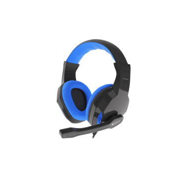 AURICULARES GAMING GENESIS ARGON 100 2.0 MINI JACK NEGRO-AZUL Genesis - 1