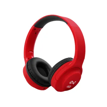 AURICULARES ESTÉREO DIGITAL CON MICRÓFONO 1,2 M CABLE TREVI DJ 601 M ROJO TREVI - 1