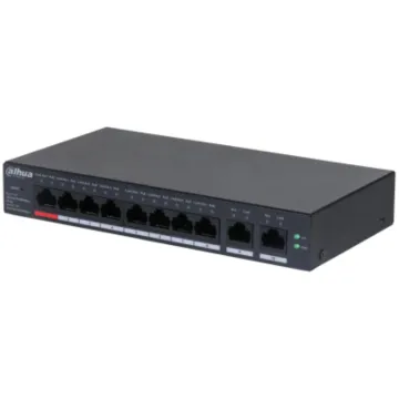 SWITCH CLOUD DAHUA DH-CS4010-8GT-110 GIGABIT SWITCH WITH 8-PORT POE Dahua Technology - 1