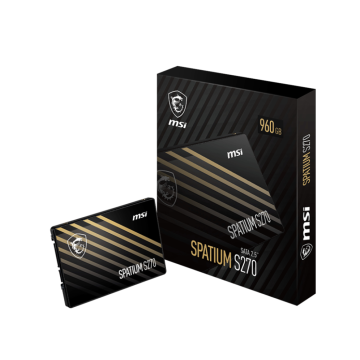 SSD MSI SPATIUM 960GB S270 SATA3 Msi - 1