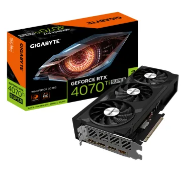 TARJETA GRAFICA GIGABYTE RTX 4070 TI SUPER WINDFORCE OC 16GB GIGABYTE - 1