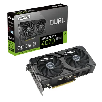 TARJETA GRAFICA ASUS DUAL RTX4070 SUPER OC 12GB EVO ASUS - 1