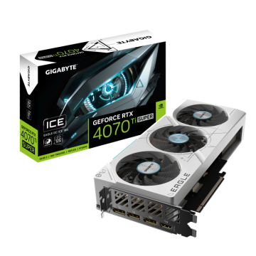 TARJETA GRAFICA GIGABYTE RTX 4070 TI SUPER EAGLE OC ICE 16GB GIGABYTE - 1