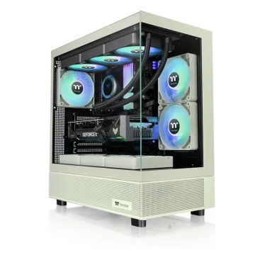 CAJA THERMALTAKE VIEW 270 TG ARGB MATCHA GREEN ATX 2XUSB 3.2 SIN FUENTE VERDE THERMALTAKE - 1