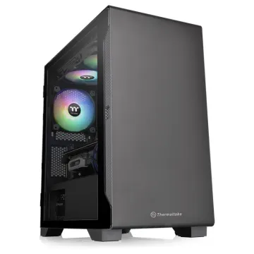 CAJA THERMALTAKE S100 BLACK MATX 1XUSB 3.0 SIN FUENTE NEGRO THERMALTAKE - 1