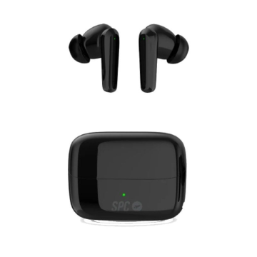 Fones de ouvido Bluetooth SPC Ether 2 Pro com estojo de carregamento / autonomia de 6,5h / preto SPC - 1