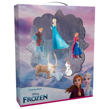 Blister de 5 figuras Frozen da Disney BULLYLAND - 1
