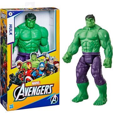 Figura Hulk Deluxe Titan Hero Vingadores Vingadores Marvel 30cm HASBRO - 1