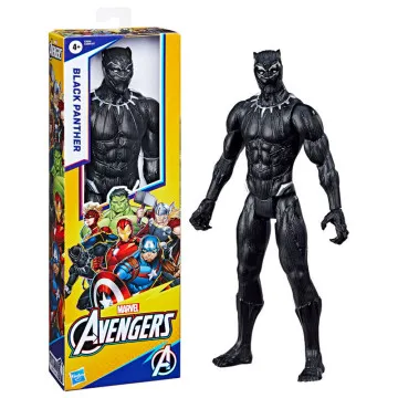 Figura Pantera Negra Deluxe Titan Hero Vingadores Marvel 30cm HASBRO - 1