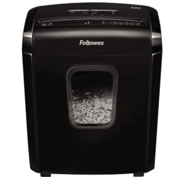 Triturador Fellowes 6M/ Mini Corte 4 x 12mm/ Preto FELLOWES - 1