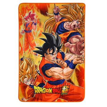 Cobertor Super Dragon Ball da Batalha dos Deuses Goku States SD TOYS - 1