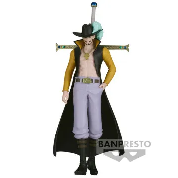 Figura Drácule Mihawk O Shukko One Piece 16cm BANPRESTO - 1