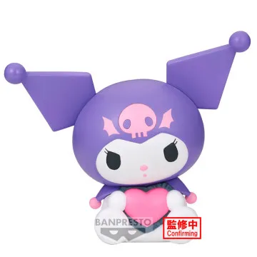 Figura Kuromi Softmates Personagens Sanrio 14cm BANPRESTO - 1