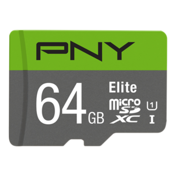 MICRO SD PNY 64GB ELITE UHS-I C10 R100 Pny - 1
