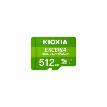 MICRO SD KIOXIA 512GB EXCERIA HIGH ENDURANCE UHS-I C10 R98 CON ADAPTADOR Kioxia - 1