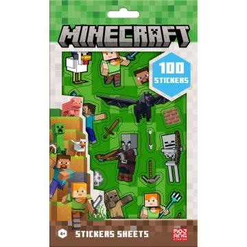 Conjunto de adesivos do Minecraft KIDS LICENSING - 1