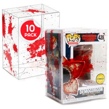 Pack 10 protetores Efeito Bala e Sangue Funko POP EVORETRO - 1