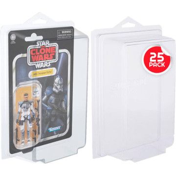 Pacote 25 protetores Star Wars Hasbro EVORETRO - 1