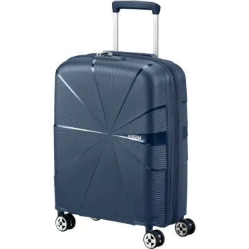 Mala de Cabine American Tourister Starvibe Spinner 55cm/ 55x40x20cm/ 4 Rodas/ Azul Marinho AMERICAN TOURISTER - 1