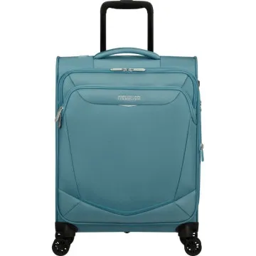 Mala de Cabine American Tourister SummerRide Spinner 55cm/ 55x40x23cm/ 4 Rodas/ Azul Brisa AMERICAN TOURISTER - 1