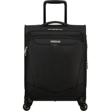 Mala de Cabine American Tourister SummerRide Spinner 55cm/ 55x40x23cm/ 4 Rodas/ Preta AMERICAN TOURISTER - 1