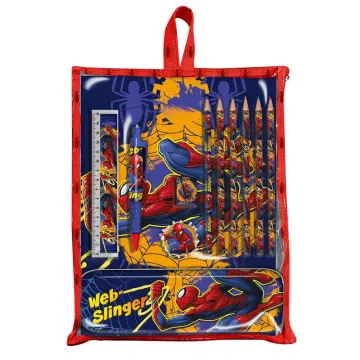 Conjunto de papelaria Marvel Spiderman KIDS LICENSING - 1