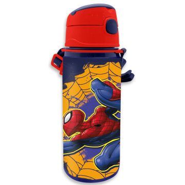 Garrafa de alumínio do Homem-Aranha Marvel 600ml KIDS LICENSING - 1