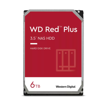 DISCO DURO WD RED PLUS 6TB SATA Western Digital - 1