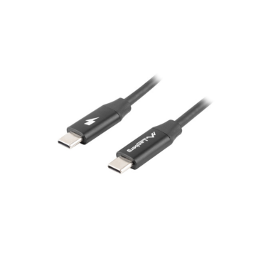 CABLE LANBERG USB C MACHO/MACHO 1M QUICK CHARGE 4.0 NEGRO Lanberg - 1