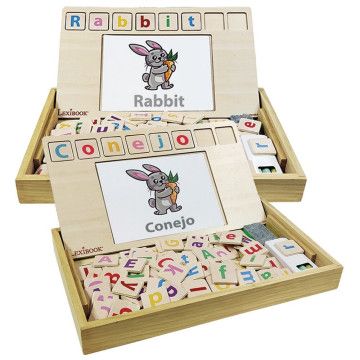 Jogo educativo de palavras bilíngues LEXIBOOK - 1