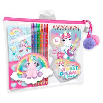 Conjunto de papelaria em estojo Sweet Dreams KIDS LICENSING - 1