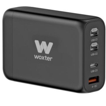 Carregador de parede Woxter PE26-178 GaN/ 3xUSB tipo C + cabo USB tipo C/ 1xUSB/ 140W Woxter - 1