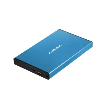 CAJA EXTERNA NATEC RHINO GO DISCO DURO 2,5" USB 3.0 SATA AZUL NATEC - 1