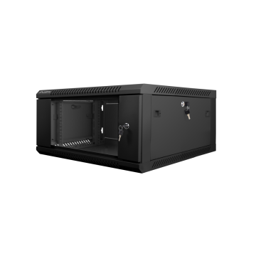 ARMARIO LANBERG MURAL RACK 19" 4U/600X600 FLAT PACK V2 NEGRO Lanberg - 1