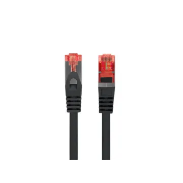 CABLE RED LANBERG LATIGUILLO CAT.6 S/FTP LSZH CU 0.5M NEGRO FLUKE  PASSED Lanberg - 1