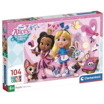 Puzzle Padaria Alice Wonderland Disney 104pcs CLEMENTONI - 1