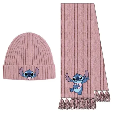 Conjunto de chapéu e cachecol Stitch Disney CERDÁ - 1