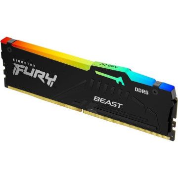 Memória RAM Kingston FURY Beast RGB 16GB/ DDR5/ 6000 MHz/ 1,4 V/ CL30/ DIMM KINGSTON - 1