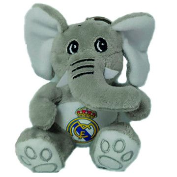 Chaveiro de pelúcia elefante do Real Madrid CYP BRANDS - 1