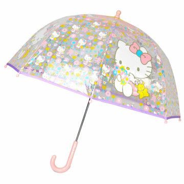 Guarda-chuva manual transparente Hello Kitty 48cm CYP BRANDS - 1