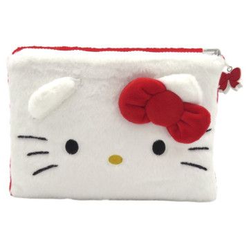 Bolsa de higiene reversível de pelúcia Kuromi Hello Kitty CYP BRANDS - 1
