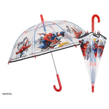 Guarda-chuva manual transparente Spiderman Marvel 45cm PERLETTI - 1